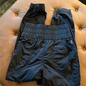 Free People Movement The Way Home Jogger Pants High Rise in black, size small